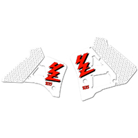 Strike Seats OEM Replica Shroud Graphics for Yamaha YZ125 1990