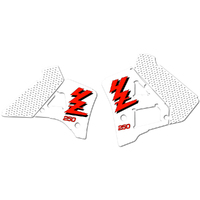 Strike Seats OEM Replica Shroud Graphics for Yamaha YZ250 1990