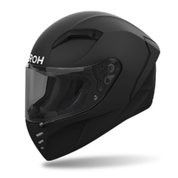 AIROH 'CONNOR' MATT BLACK Helmet Sizes XS-2XL