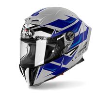 AIROH GP550-S 'WANDER' BLUE GLOSS Helmet Sizes S-XL