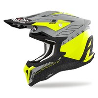 AIROH STRYCKER (AMSS) 'SKIN' YELLOW MATT Helmet Sizes S-2XL