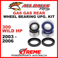All Balls 25-1635 Gas Gas 300 Wild HP 2003-2006 Rear Wheel Bearing Upgrade Kit