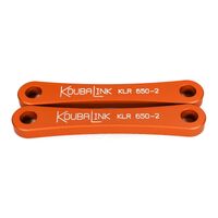 Koubalink Orange 51mm Lowering Link for Kawasaki KLR650 1987-2007