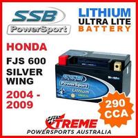 SSB 12V LITHIUM ULTRALITE 290 CCA BATTERY HONDA FJS600 FJS 600 SILVER WING 04-09