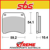 SBS Ceramic Rear Brake Pads for Triumph T 140 Silver Jubilee Bonneville 77