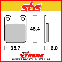 SBS Ceramic Rear Brake Pads for Aprilia RX 50 06-14