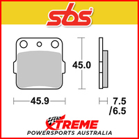 SBS Sintered Rear Brake Pads for Yamaha YFZ 350 Banshee 87-09