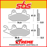 SBS Ceramic Front Left Brake Pads for CF-Moto Z8S 800cc 15