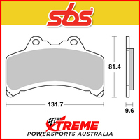 SBS Ceramic Rear Brake Pads for Yamaha GTS 1000 93-99