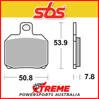 SBS Sintered Rear Brake Pads for BMW C650 GT 2013-2017