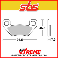 SBS Sintered Front Brake Pads for Arctic Cat 500 ATV 13-14