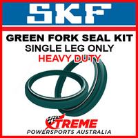 SKF Honda CR500R 97-01, 47mm Showa Heavy Duty Fork Oil & Dust Seal, Green 1 Leg