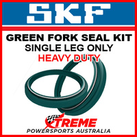 SKF Husaberg FE650 04-08, 48mm WP Heavy Duty Fork Oil & Dust Seal, Green 1 Leg