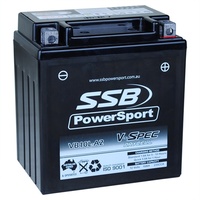 SSB 12V 235CCA 10AH VB10L-A2 Kawasaki Z250 Twin 1979-1982 AGM Battery RB10L-A2