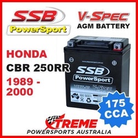 SSB 12V V-SPEC DRY CELL AGM 175 CCA BATTERY HONDA CBR250RR CBR 250RR 1989-2000