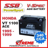 SSB 12V V-SPEC DRY CELL AGM 340 CCA BATTERY HONDA VT1100 VT 1100 ACE 1995-1999