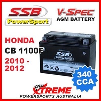 SSB 12V V-SPEC DRY CELL AGM 340 CCA BATTERY HONDA CB1100F CB 1100F 2010-2012