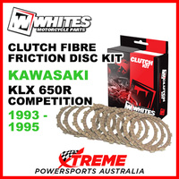 Whites Kawasaki KLX650R Competition 1993-1995 Clutch Fibre Friction Disc Kit