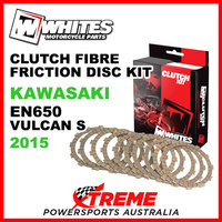 Whites Kawasaki EN650 Vulcan S 2015 Clutch Fibre Friction Disc Kit