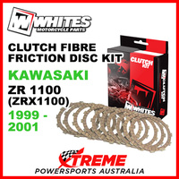 Whites Kawasaki ZR1100 ZRX1100 1999-2001 Clutch Fibre Friction Disc Kit