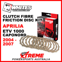 Whites Aprilia ETV1000 Caponord 2004-2007 Clutch Fibre Friction Disc Kit