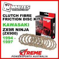 Whites Kawasaki ZX9R Ninja ZX900 1994-1997 Clutch Fibre Friction Disc Kit