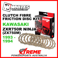 Whites Kawasaki ZXR750R Ninja ZX750M 1993-1994 Clutch Fibre Friction Disc Kit