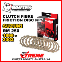 Whites For Suzuki RM250 RM 250 1996-2002 Clutch Fibre Friction Disc Kit