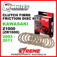 Whites Kawasaki Z1000 ZR1000 2003-2011 Clutch Fibre Friction Disc Kit