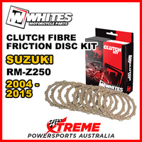 Whites For Suzuki RM-Z250 RMZ250 2004-2015 Clutch Fibre Friction Disc Kit