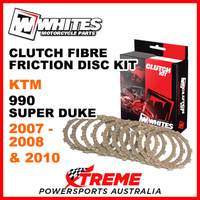 Whites KTM 990 Super Duke 2007-2008 & 2010 Clutch Fibre Friction Disc Kit