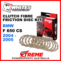 Whites BMW F650CS F650 CS 2004-2005 Clutch Fibre Friction Disc Kit