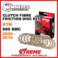 Whites KTM 690SMC 690 SMC 2009-2010 Clutch Fibre Friction Disc Kit