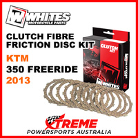 Whites KTM 350 Freeride 2013 Clutch Fibre Friction Disc Kit