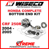 Wiseco Complete Bottom End Kit CRF250R 2004-2005 Crankshaft Gasket Bearing Seals