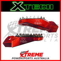 Yamaha YZ250 1999 Onwards Red Comp Footpegs Xtech XTMFPY022 MX Motocross