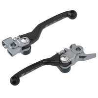 Zeta KTM 250/300XC-W 2014-2018 Black Pivot Lever Set FP For Brembo Clutch/Brake ZE44-4121