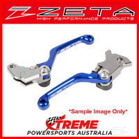 Zeta Kawasaki KLX125,D-TRACKER125 2010-2016 Blue Pivot Brake Clutch Lever Set CP ZE44-6012