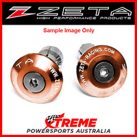 Zeta Orange Bar End Plugs 35mm ZE48-7109