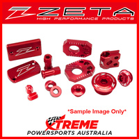 Zeta Honda CRF450RX 17-18 Red Anodised Billet Bling Kit ZE51-2042