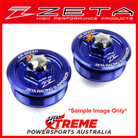 Zeta Yamaha WR250R/X 2008-2017 Blue Front Fork Top Cap ZE56-10016