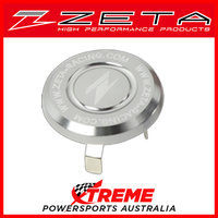 Stem Cap Silver Anodised Aluminium, Zeta ZE58-4130