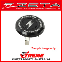 Stem Cap Black Anodised Aluminium, Zeta ZE58-4131