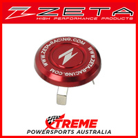 Stem Cap Red Anodised Aluminium, Zeta ZE58-4133