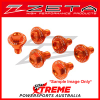 Zeta KTM 250-450SX-F/XC-F 2016-2018 25pcs Orange Anodised Aluminium Bolt Set ZE88-5843