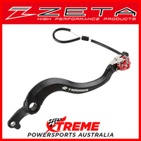 Zeta Honda CRF450R 2005-2018 Red Trigger Brake Pedal ZE90-7012