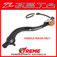 Zeta KTM 250EXC-F/XCF-W 2011-2016 Orange Trigger Brake Pedal ZE90-7413