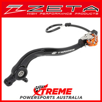 Zeta KTM 250EXC-F 2017-2018 Orange Trigger Brake Pedal ZE90-7423