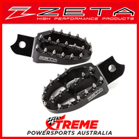 Zeta For Suzuki RMX450Z 2010-2017 Black Foot Rest Pegs ZE93-1420