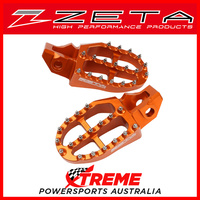 Zeta Husqvarna FS450 2016-2018 Orange Foot Rest Pegs -5mm ZE93-1827